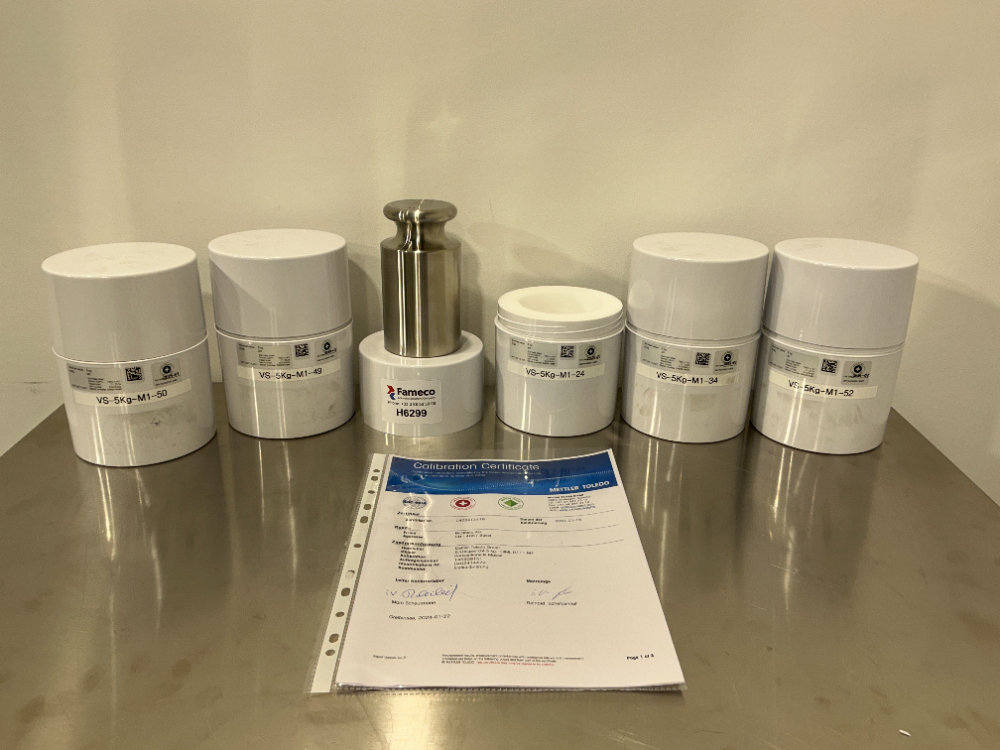 Image of METTLER TOLEDO Nominal value 5Kg - Set of 5 pieces